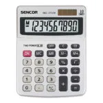 Sencor SEC 377/10 Αριθμομηχανή 10 Ψηφίων σε Γκρι Χρώμα 10001171