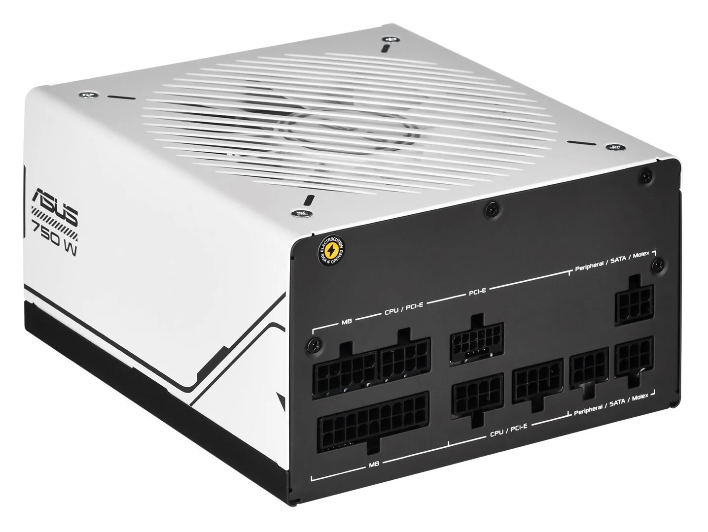 Asus Prime 750W Λευκό Τροφοδοτικό Υπολογιστή Full Modular 80 Plus Gold - Image 1