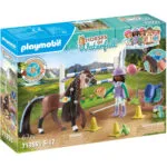 Playmobil Horses Of Waterfall Zoe & Blaze Μάθημα Τουρνουά για 5-12 ετών 71355