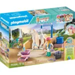 Playmobil Horses Of Waterfall Isabella & Lioness Με Χώρο Πλυσίματος για 5-12 ετών 71354