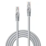 Lindy U/UTP Cat.5e (Gigabit) Καλώδιο Δικτύου Ethernet 2m Γκρι 48402