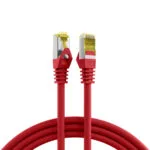 EFB S/FTP Cat.7 (10Gbps) Καλώδιο Δικτύου Ethernet 0.25m Κόκκινο MK7001.0,25R