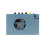 We Are Rewind WE-001-B1 Φορητό Ηχοσύστημα με Bluetooth / Κασετόφωνο σε Ασημί Χρώμα
