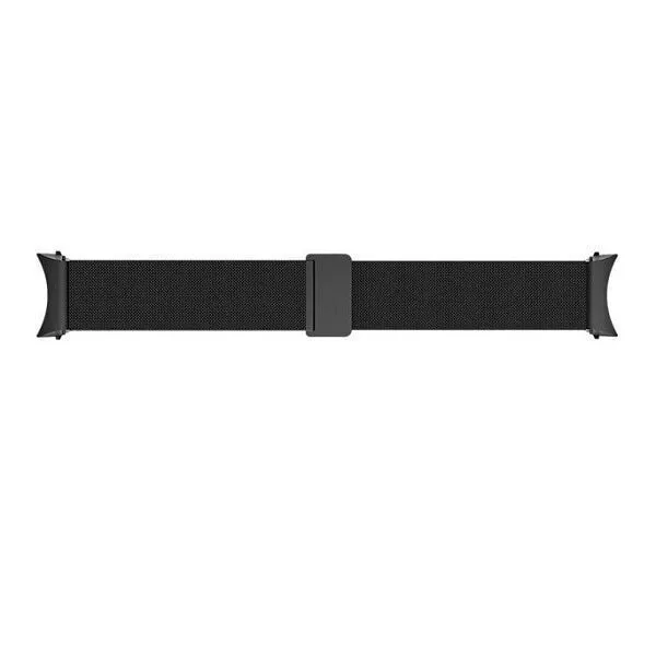 Samsung Λουράκι Ανοξείδωτο Ατσάλι Μαύρο (Galaxy Watch4) GP-TYR870SAABW - Image 1