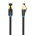 Vention S/FTP Cat.8 (40Gbps) Καλώδιο Δικτύου Ethernet 8m Μαύρο 056653