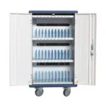 Techly Βάση Φόρτισης με 30 Θύρες USB-A White Blue (I-CABINET-30DUTY/USB)