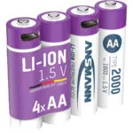 Ansmann Επαναφορτιζόμενες Μπαταρίες AA Li-ion 1800mAh 1.5V 4τμχ