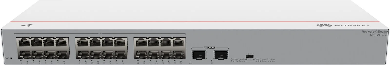 Huawei S110-24T2SR Unmanaged L2 Switch με 24 Θύρες Gigabit (1Gbps) Ethernet και 2 SFP Θύρες - Image 1