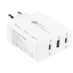 Alcasa Βάση Φόρτισης με Θύρα USB-A και 2 Θύρες USB-C Power Delivery σε Λευκό χρώμα (PCA-W001W)