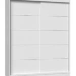 Iga Δίφυλλη Ντουλάπα Συρόμενη Biel c 120x61x200cm