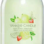 Yankee Candle Αρωματικό Κερί σε Βάζο με Άρωμα Iced Berry Lemonade Μωβ 567gr 1629983