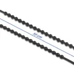 DeLock Δεματικά Καλωδίων Πλαστικά 100mmx2.4mm σε Μαύρο χρώμα (100τμχ) (19566)