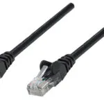 Manhattan S/FTP Cat.6 (Gigabit) Καλώδιο Δικτύου Ethernet 1.5m Μαύρο 739856