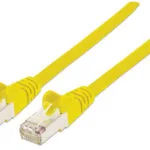 Manhattan S/FTP Cat.6 (Gigabit) Καλώδιο Δικτύου Ethernet 1m Κίτρινο 735339