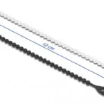 DeLock Δεματικά Καλωδίων Πλαστικά 120mmx3.6mm σε Μαύρο χρώμα (100τμχ) (19506)