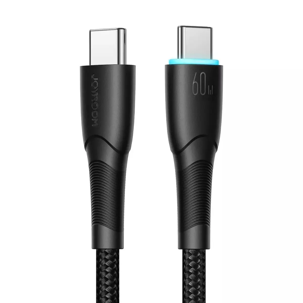 20231204095404_joyroom_starry_series_braided_usb_2_0_cable_usb_c_male_usb_c_60w_mayro_1m_sa32_cc3.jpeg Joyroom Starry Series Braided USB 2.0 Cable USB-C male - USB-C 60W PD Μαύρο 1m SA32-CC3 - Image 1