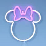 Led Παιδικό Διακοσμητικό Φωτιστικό Minnie 22.8x22.5cm