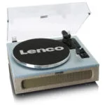 Lenco LS-440 LS-440BUBG Πικάπ με Προενίσχυση και Ενσωματωμένα Ηχεία Μπεζ