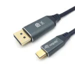 Equip USB 2.0 Cable USB-C male - DisplayPort Γκρι 3m 133423