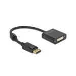 DeLock Μετατροπέας DisplayPort male σε DVI-A female 1τμχ 63482