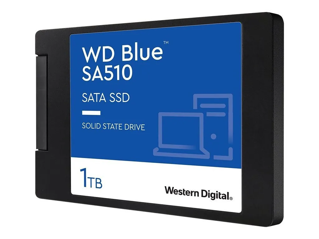 Western Digital Blue SA510 SSD 1TB τύπου 2.5'' με σύνδεση SATA III WDBB8H0010BNC-WRSN - Image 1