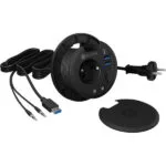 Icy Box Hub 2 Θυρών USB 3.0 με σύνδεση USB-A IB-HUB1430-CR