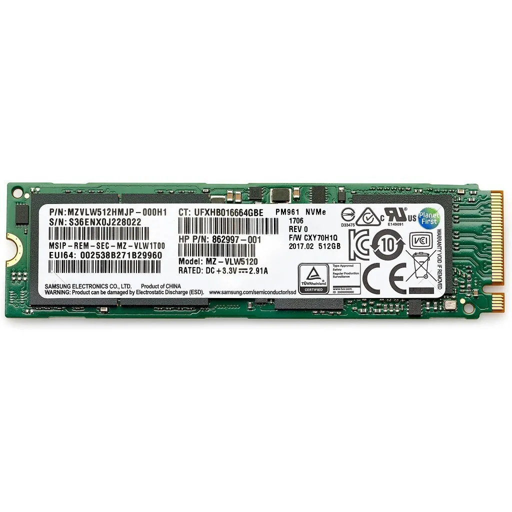 HP SSD 1TB τύπου M.2 με σύνδεση PCI Express 4.0 406L7AA - Image 1
