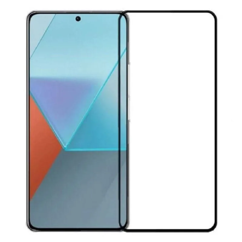 Redmi Note 13 5g 5D 0.3mm Full Face Tempered Glass Μαύρο (Xiaomi Redmi Note 13 5G) MA79761T-5D-BK - Image 1