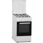 MPM MPM-53-KGE-33 Κουζίνα 52lt με Εστίες Φυσικού Αερίου Π50εκ. Λευκή