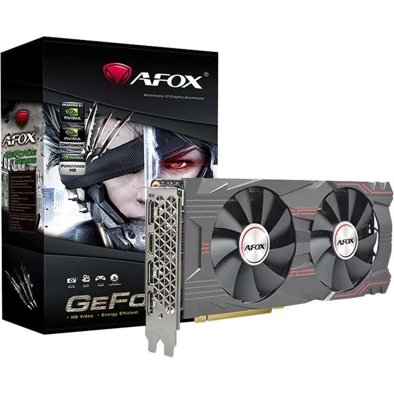 Afox GeForce RTX 2060 Super 8GB GDDR6 Dual Κάρτα Γραφικών AF2060S-8192D6H4-V2 - Image 1