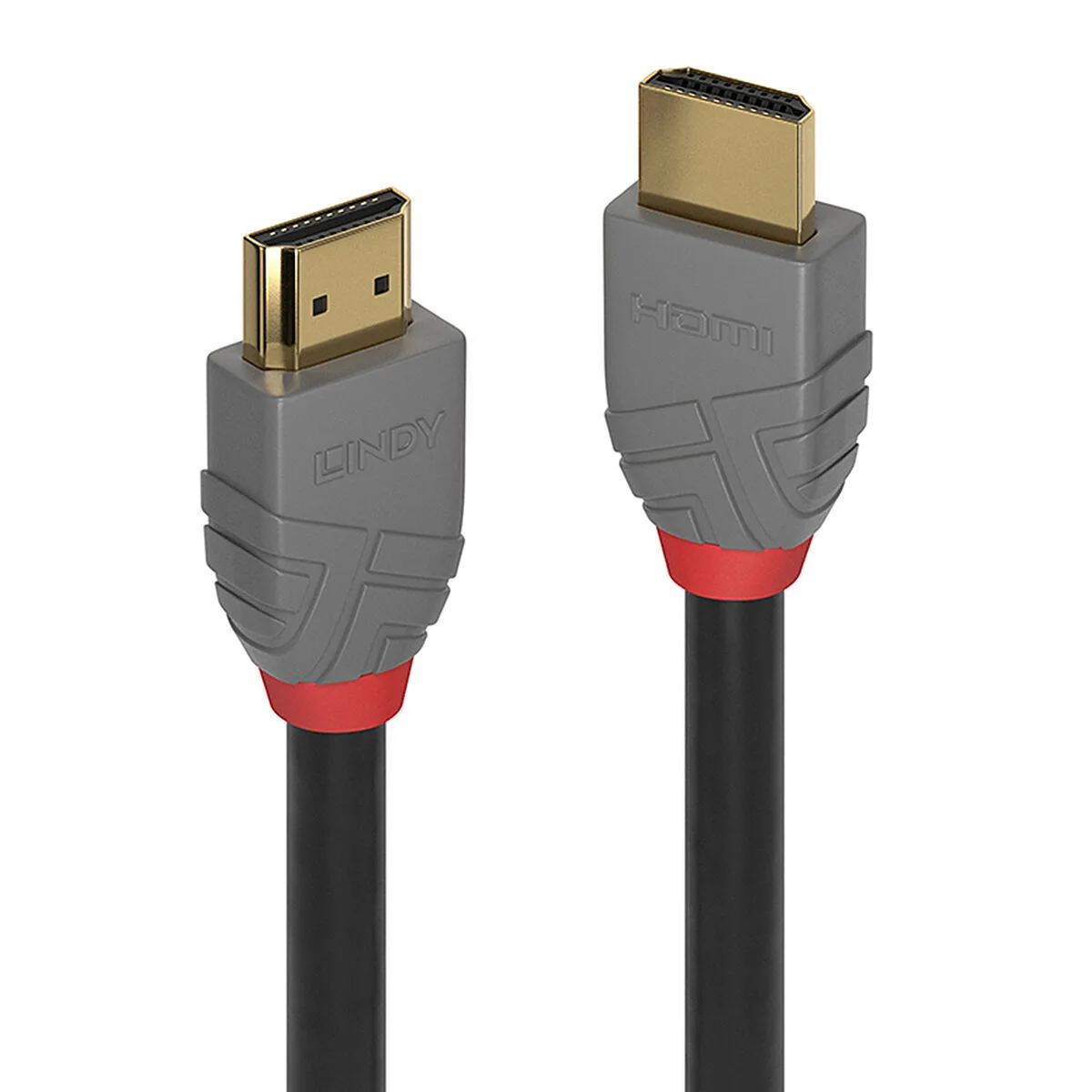 Lindy HDMI 2.0 Premium High Speed 4K 60Hz HDR Cable HDMI male - HDMI male 0.3m Μαύρο - Image 1