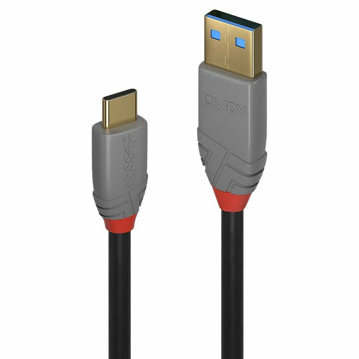 Lindy USB 2.0 Cable USB-C male - USB-A PD Μαύρο 1m 36911 - Image 1