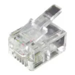 Equip Βύσμα RJ-11 100τμχ Διάφανο 121111