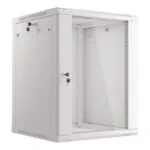 Lanberg Επιτοίχια Καμπίνα Rack 15U 60x60x77.4cm Γκρι WF01-6615-10S