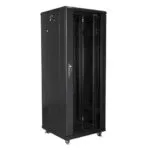 Lanberg Επιδαπέδια Καμπίνα Rack 32U 60x60x160.3cm Μαύρο FF01-6632-12B