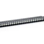 Equip Patch Panel Shielded για Rack 1U 19" cat6 Μαύρο 769124