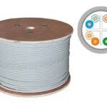 Q-Lantec U/UTP Cat.6 (Gigabit) Καλώδιο Δικτύου Ethernet 305m Γκρι