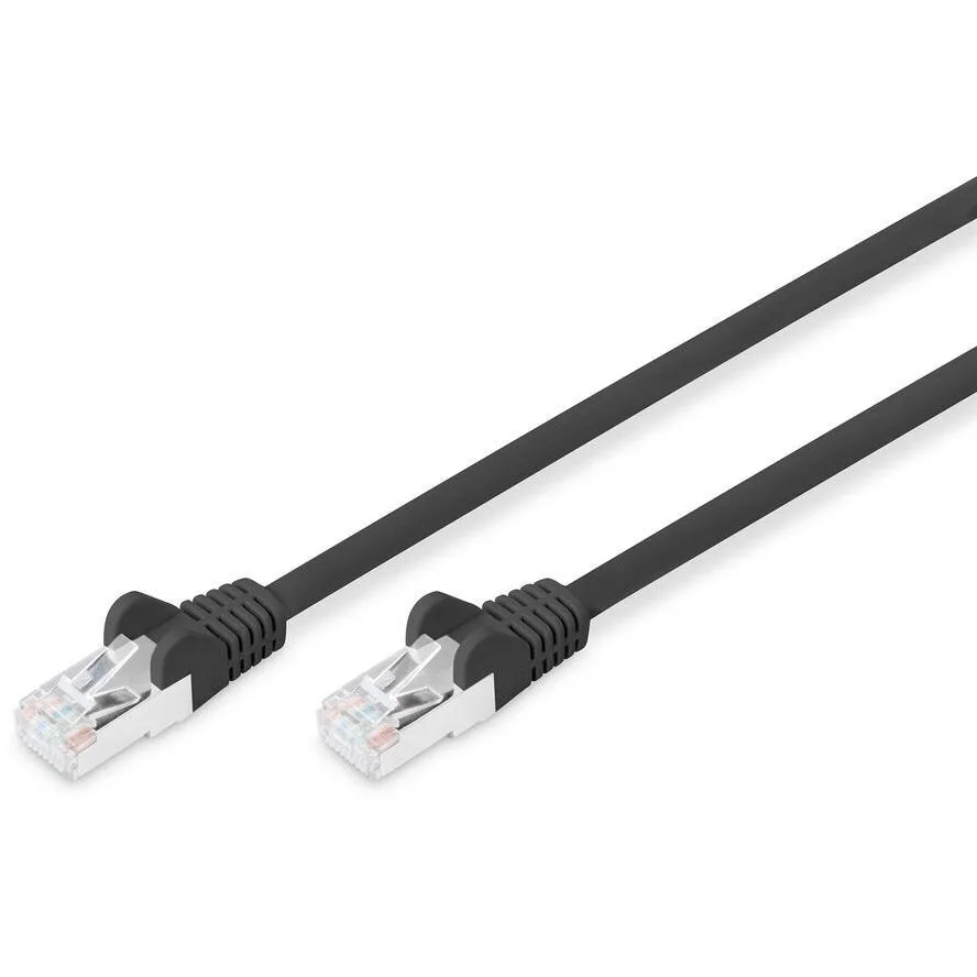 Digitus S/FTP Cat.6 (Gigabit) Καλώδιο Δικτύου Ethernet 2m Μαύρο DB-160144-020-S - Image 1