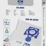 Konig & Meyer 49.4020 Σακούλες Σκούπας 12τμχ Συμβατή με Σκούπα Zelmer