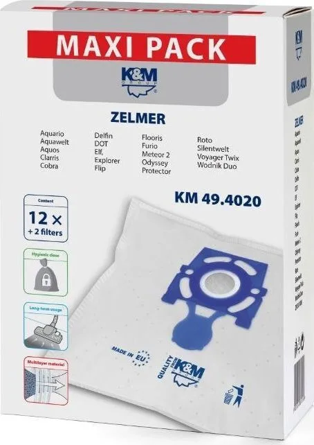 20240126163236_konig_meyer_49_4020_sakoules_skoupas_12tmch_symvati_me_skoupa_zelmer.jpeg Konig & Meyer 49.4020 Σακούλες Σκούπας 12τμχ Συμβατή με Σκούπα Zelmer - Image 1