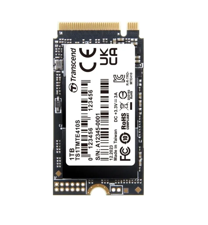 Transcend SSD 1TB τύπου M.2 με σύνδεση PCI Express 4.0 TS1TMTE410S Bulk - Image 1