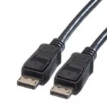 Value Cable DisplayPort male - DisplayPort male 1.5m Μαύρο (11.99.5629)