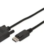 Digitus Cable DisplayPort male - DVI male 2m Μαύρο (DB-340301-020-S)