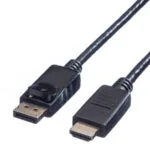 Value Cable DisplayPort male - HDMI male 1.5m Μαύρο (11.99.5779)