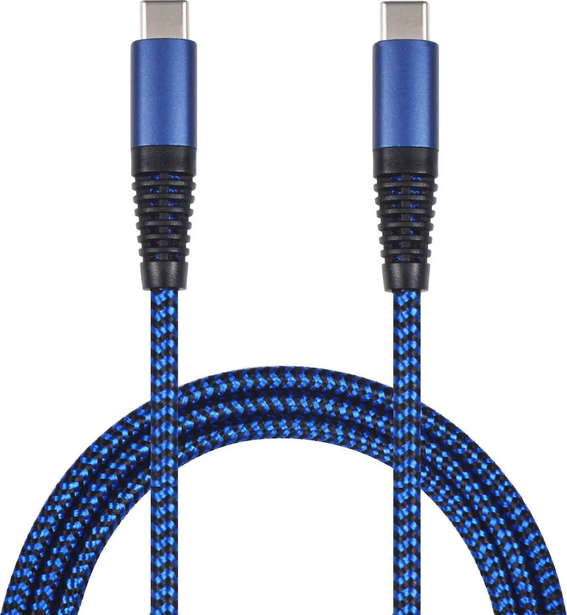 20240130155818_2go_usb_2_0_cable_usb_c_male_usb_c_mple_1m_797194.jpeg 2GO USB 2.0 Cable USB-C male - USB-C Μπλε 1m 797194 - Image 1