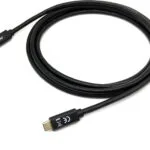 Equip USB 2.0 Cable USB-C male - USB-C Μαύρο 1m 128346