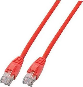 EFB U/UTP Cat.6 (Gigabit) Καλώδιο Δικτύου Ethernet 1m Κόκκινο K8104RT.1 - Image 1
