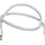 Goobay SF/UTP Cat.5e (Gigabit) Καλώδιο Δικτύου Ethernet 0.5m Γκρι 50143