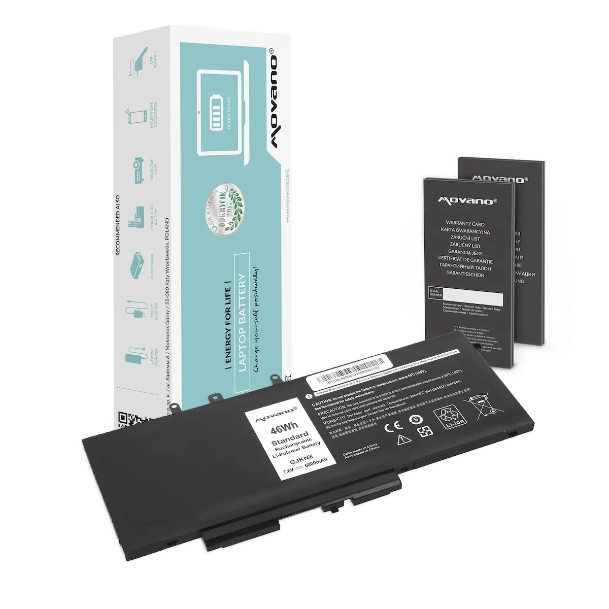 20240131163807_dell_symvati_mpataria_gia_dell_latitude_dell_latitude_5490_5590_me_6000mah_bt_de_5490.jpeg Συμβατή Μπαταρία για Dell Latitude Dell Latitude 5490, 5590 με 6000mAh BT/DE-5490 - Image 1