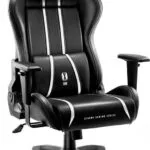 Diablo X-One 2.0 Normal Size Καρέκλα Gaming Δερματίνης με Ρυθμιζόμενα Μπράτσα Black / White